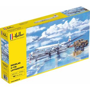 1:72 Heller 80317 C-118 LIFTMASTER Plane Plastic Modelbouwpakket