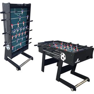 Cougar Scorpion Kick TS opklapbare Voetbaltafel - Tafelvoetbal - Zwart