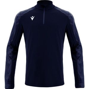 Macron Naryn Ziptop Heren - Marine | Maat: XXL