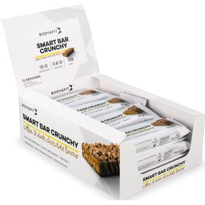 Body & Fit Smart Bars Crunchy Proteine Repen - Coffee & Dark Chocolate - Protein Bar - 12 eiwitrepen (12 x 45 gram)