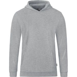 Jako Organic Sweater Met Kap Kinderen - Lichtgrijs Gemeleerd | Maat: 128