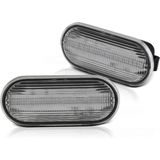 Zijkant knipperlichten VW GOLF 4 / BORA 95- / GOLF 3 95-/ IBIZA 95 -99/ TOLEDO WIT LED