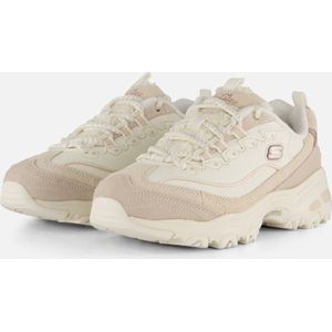 Skechers D'Lites - Cold Days Dames Sneakers - Crème - Maat 38