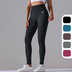 UNA - Sportlegging dames - Sportkleding dames - Sportbroek dames - Yoga Kleding Dames - Squat proof - High waist - Shapewear - Zwart Maat XL