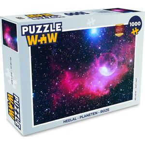 Puzzel Heelal - Planeten - Roze - Jongens - Meisjes - Kinderen - Legpuzzel - Puzzel 1000 stukjes volwassenen