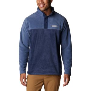 Columbia Steens Mountain™ Half Snap Fleece trui - Fleecetrui met halve rits - Outdoortrui Heren - Blauw - Maat XXL