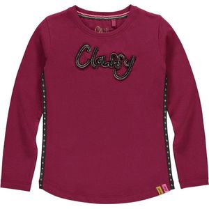 Quapi Thelma Longsleeve Meisjes - Bordeauxrood - Maat 92