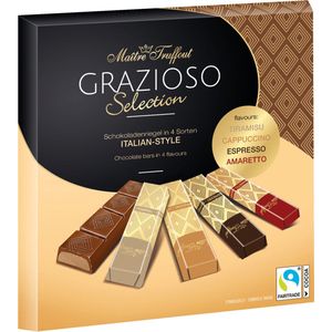 Grazioso Selection Italian-Style Chocoladerepen 200g