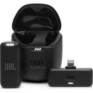 JBL Quantum Stream Wireless - Wireless Clip-On Mic - Zwart