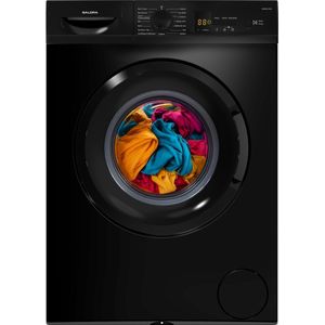 Salora WMH6155B - Wasmachine - 6 kg - 1000 RPM - Wasmachines - Zwart