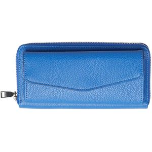 ESPRIT Portemonnee Gill Zip Clutch Blue Blauw