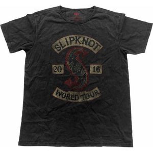 Slipknot - Patched-Up Vintage Heren T-shirt - M - Zwart