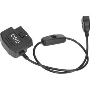 16 Pin OBD2 USB Oplaadkabel - OBD Adapter Kabel 18.9in - Universele Connector Oplader Voertuig Accessoires .