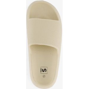 Dames badslippers beige - Maat 42