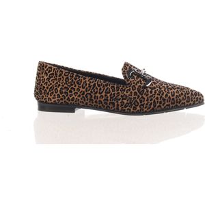 MAURY dames mocassin - luipaard print