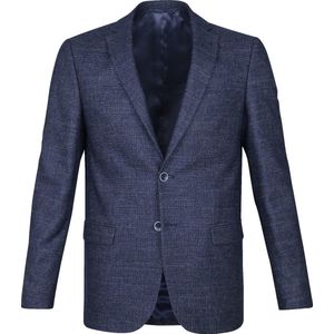 Suitable - Prestige Colbert Tofino Wolmix Navy - Heren - Maat 48 - Slim-fit