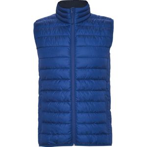 Electric Blue gewatteerde bodywarmer met polyester dons model Oslo merk Roly maat 3XL