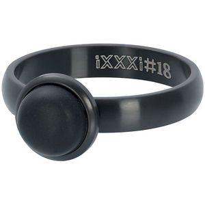 iXXXi invulring 1 Matt Black Stone 12mm R04315-05 (4MM)
