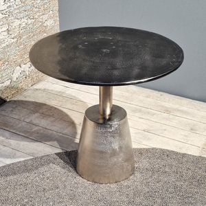 Kian Zwart Zilvere Sidetable