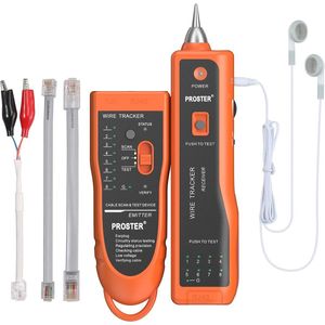 Handheld Kabel Tester - Hooggevoelige Draad Tracker voor LAN en Telefoonkabels