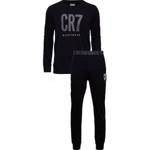 CR7 Pyjama lange broek - 913 Black - maat XL (XL) - Heren Volwassenen - Katoen- 8730-42-913-XL
