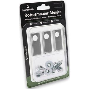 To the South® Robotmaaier Mesjes staal geschikt voor Honda Miimo HRM 3000 - 30 stuks