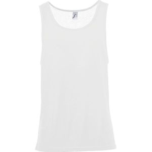 SOLS Unisex Jamaica Mouwloze Tank / Vest Top (Wit)