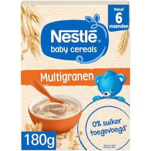 Nestlé Baby Cereals Multigranen - Babyvoeding Babypap 6+ maanden - 9x180g