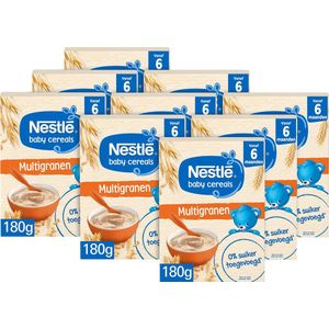 Nestlé Baby Cereals Multigranen - Babyvoeding Babypap 6+ maanden - 9x180g