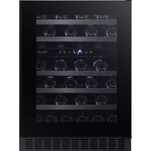 Temptech SOMX60DRB-24 - Wijnkoelkast - 46 flessen - 2 zones - greeploos