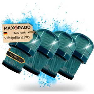 Maxorado 4 stuks HEPA stofzuigerfilters geschikt voor Dyson V11, V15, SV14, SV17, SV22, Absolute, Animal, Extra, Pro, Detect, Torque Drive - Filter voor uw accu stofzuiger