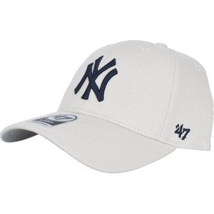 47 Brand New York Yankees MVP Cap B-MVP17WBV-BN, Unisex, Beige, Pet, maat: One size