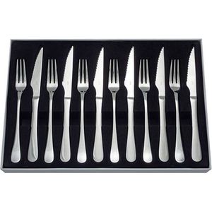 Judge Windsor Set van 6 Steakmessen & Vorken
