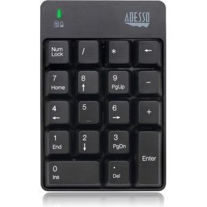Numeriekt toetsenbord - numpad toetsenbord - USB hub - 18 toetsen - 10 meter bereik - 3.25 x 5 x 0.7 cm