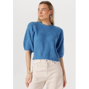 MSCH Copenhagen Mschhila Hope 2 4 Pullover Truien & vesten Dames - Sweater - Hoodie - Vest- Blauw - Maat S/M