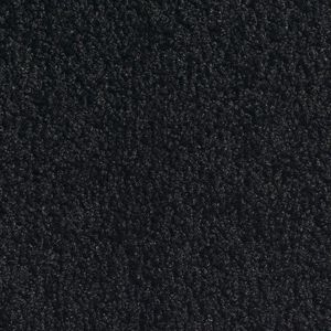 Hamat Twister Zwart |droogloopmat 125x100 zonder rand, Sterk absorberend anti slip
