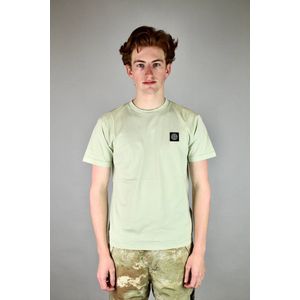 Stone Island Borst Logo T-shirt 'Pistache Groen'