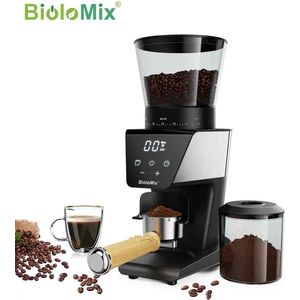 Momentum® - Elektrische Koffiemolen - Koffieapparaat - Espresso machine 30 versnellingen - Bonenopslag - 220V - Touch display
