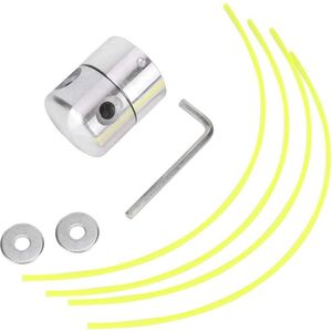 Aluminium Grastrimmerkop met Nylondraad - Universele Draadkop voor Bosmaaiers en Tuingereedschap
