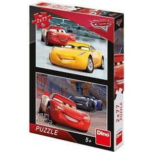 Cars puzzel 2 x 77 stukjes