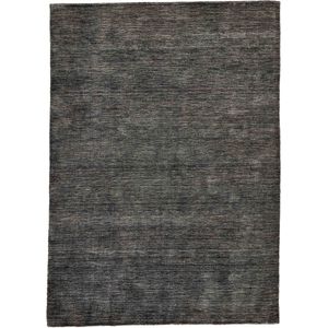 MOMO Rugs Panorama Uni Dark Grey Vloerkleed - 250x350  - Rechthoek - Laagpolig Tapijt - Industrieel - Antraciet, Grijs
