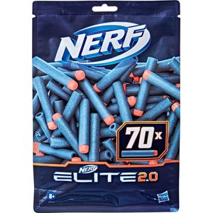 NERF Elite 2.0 Refill - 70 pijltjes: Vervangende darts voor alle Nerf blasters, geschikt voor alle leeftijden