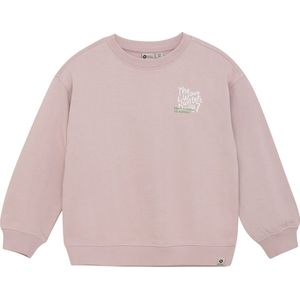 DAILY7 Sweater Oversized Backprint Truien & Vesten Jongens - Sweater - Hoodie - Vest- Lichtroze - Maat 104