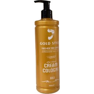 Gold style- aftershave- professional man care 400 ml - Aftershave cream cologne