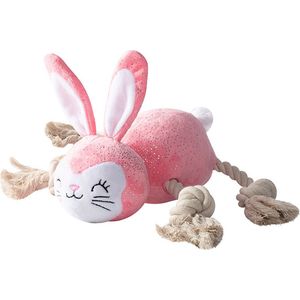 Petshop by Fringe studio - 314136 - No bunny compares - Pasen - Hondenspeelgoed - Speelgoed hond – Piepspeelgoed voor honden – Speelgoed met pieper - Knuffel hond - Honden speelgoed - Hondenspeeltje - Pluche speelgoed hond - Pluche hondenspeelgoed