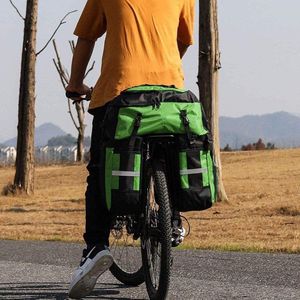 Fietstassen fietstas dubbel – duurzaam – fietstas – tas voor fiets boodschappen fietstas