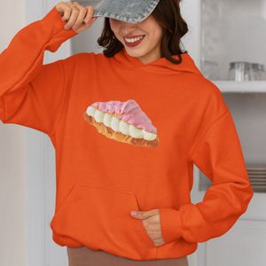 Oranje EK WK Koningsdag Hoodie Crompoes - MAAT XL - Oranje Feestkleding