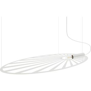Sollux Lighting - Hanglamp LEHDET wit