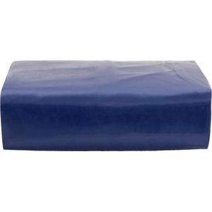 vidaXL Dekzeil 650 g/m² 3x5 m Blauw Canvas Dekzeil - Waterbestendige Dekzeil - Scheurvast Dekzeil - Uv Bestendig Dekzeil - Schimmelwerend Dekzeil
