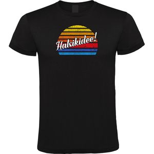 Hatsikidee [Retro] - Kids T-Shirt - 140 (9/11 jaar) - Zwart